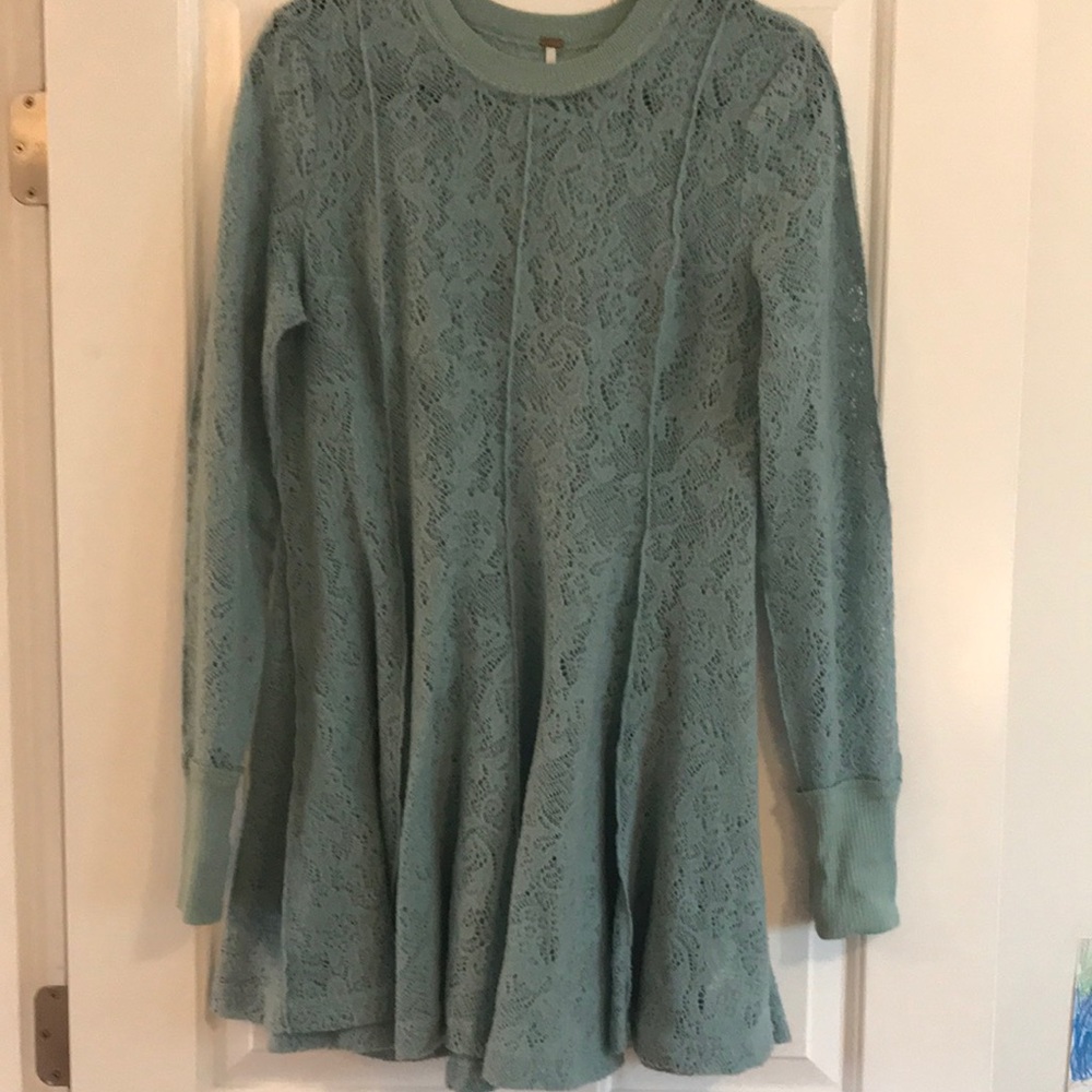 Free people lace mini dress or tunic